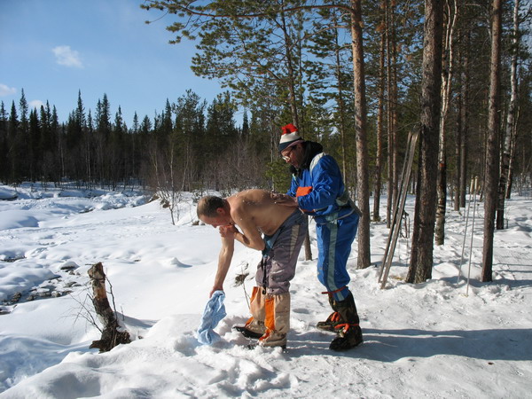 Водные процедуры.